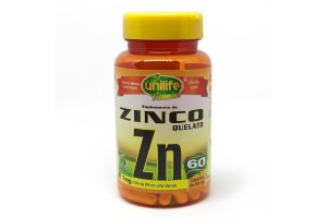 Zinco Quelato 60 Cápsulas - Unilife