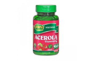 Acerola Vit C 60 Cápsulas - Unilife