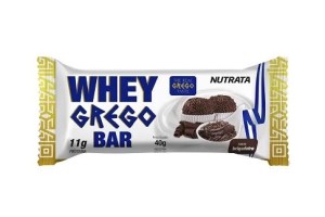 BARRA PROTEÍCA WHEY GREGO - NUTRATA