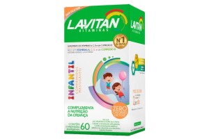 Lavitan Kids 60 Comprimidos Mastigáveis - Cimed