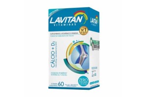 Lavitan Cálcio + D3 600mg  60 Comprimidos - Cimed
