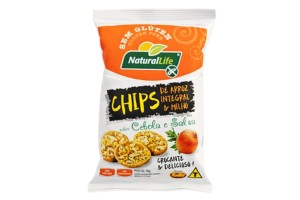 CHIPS DE ARROZ E MILHO SABOR CEBOLA E SALSA - KODILAR