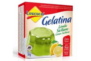 GELATINA ZERO AÇÚCAR SABOR LIMÃO SICILIANO - LOWÇUCAR